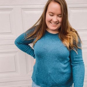 Cozy Blue Sweater